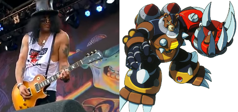 Slash (left), Grizzly Slash (right).